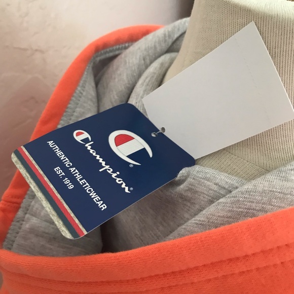 NEW! Champion youth Heritage fleece pull-over hoodie sweatshirt (XL) - Picture 5 of 10